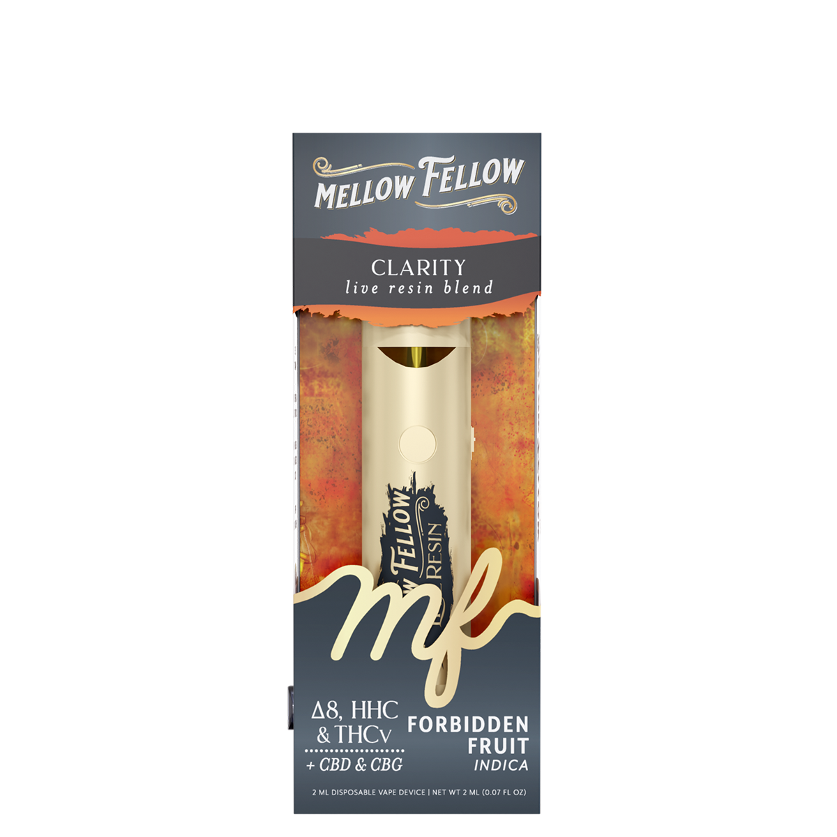 Mellow Fellow - Disposable - 2ML - Live Resin