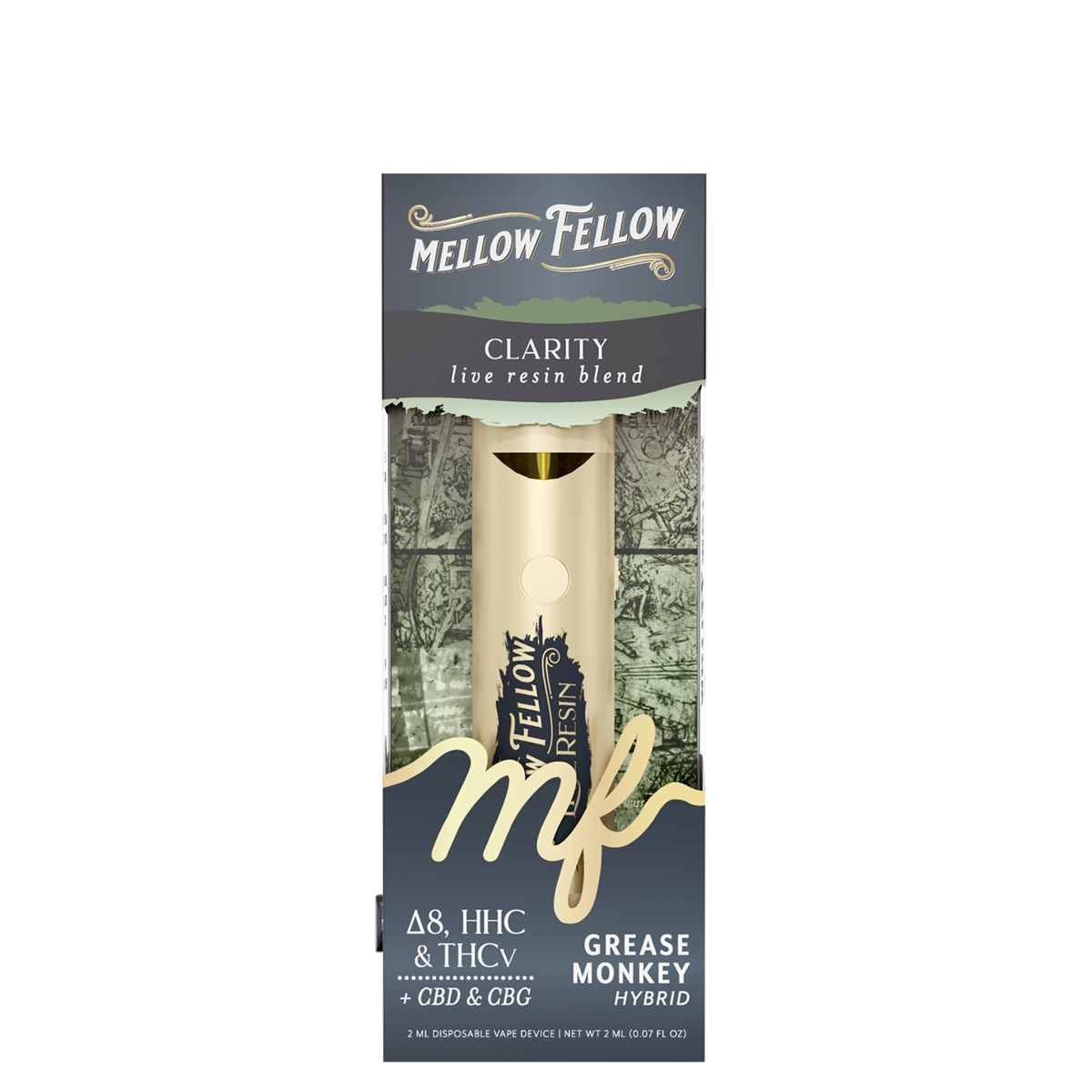 Mellow Fellow - Disposable - 2ML - Live Resin