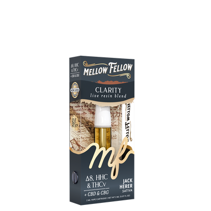 Mellow Fellow Live Resin Clarity Blend 2ML Cartridge Jack Herer