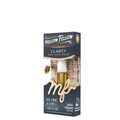 Mellow Fellow Live Resin Clarity Blend 2ML Cartridge Jack Herer