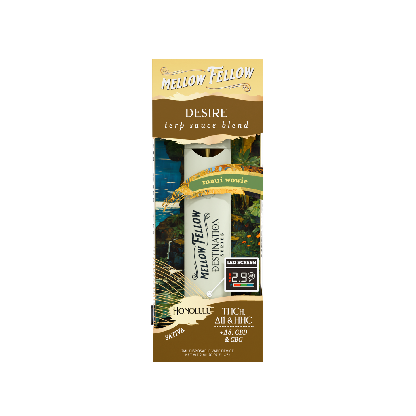 Mellow Fellow - Terp Sauce 2ml Disposable