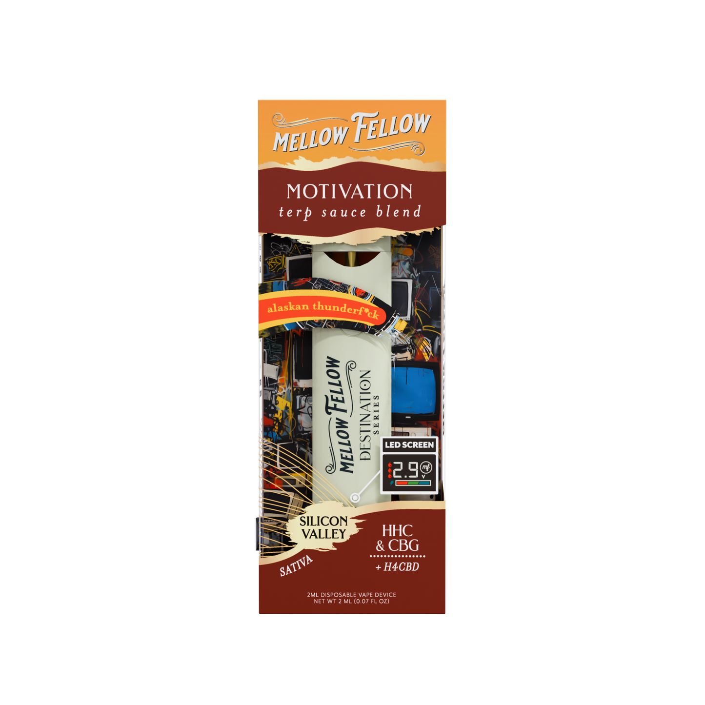 Mellow Fellow - Terp Sauce 2ml Disposable