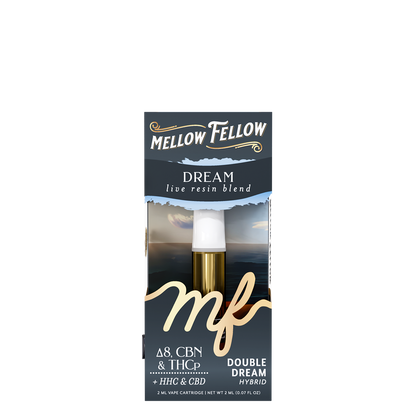 Mellow Fellow - Cartridge - 2ML - Live Resin - Dream Blend - Double Dream