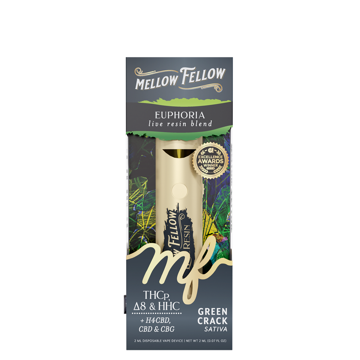 Mellow Fellow - Disposable - 2ML - Live Resin