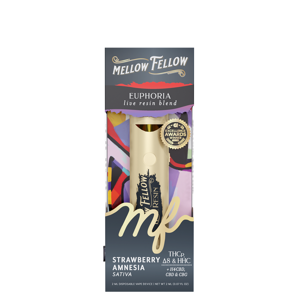 Mellow Fellow - Disposable - 2ML - Live Resin