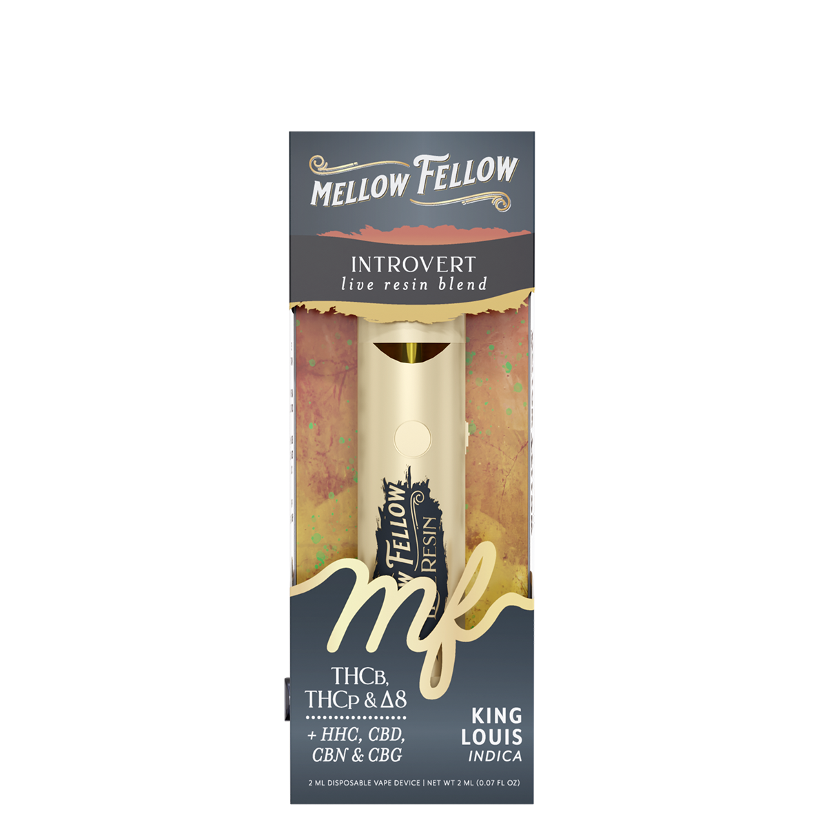 Mellow Fellow - Disposable - 2ML - Live Resin