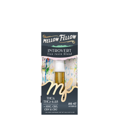 Mellow Fellow - Cartridge - 2ML - Live Resin - Introvert Blend - AK47