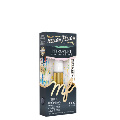 Mellow Fellow - Cartridge - 2ML - Live Resin - Introvert Blend - AK47