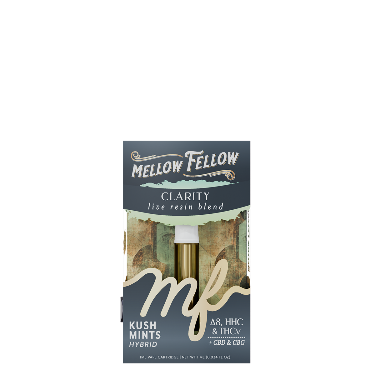 Mellow Fellow Live Resin Vape Cartridge 1ml