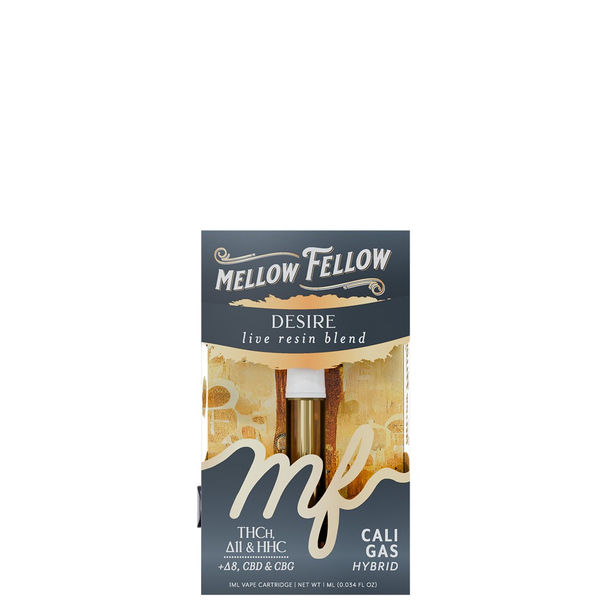 Mellow Fellow Live Resin Vape Cartridge 1ml