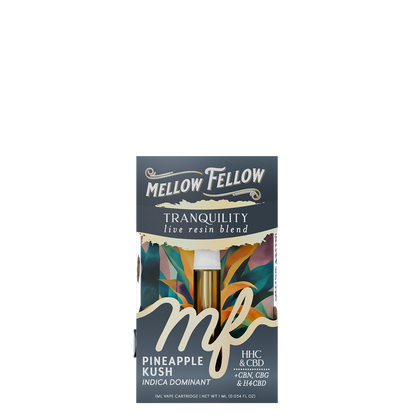 Mellow Fellow Live Resin Vape Cartridge 1ml