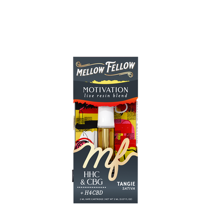 Mellow Fellow - Cartridge - 2ML - Live Resin - Motivation Blend - Tangie