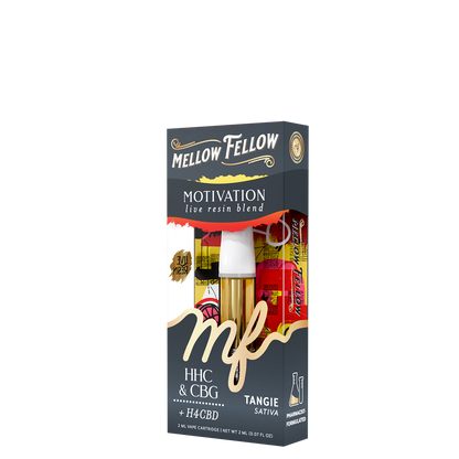 Mellow Fellow - Cartridge - 2ML - Live Resin - Motivation Blend - Tangie
