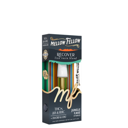 Mellow Fellow Live Resin Recover Blend 2ML Cartridge Jungle Cake