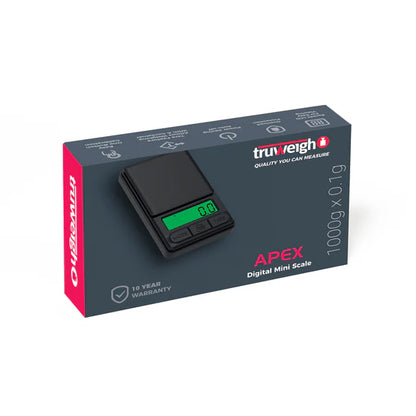 Truweigh APEX Digital Mini Scale - 1000g x 0.1g