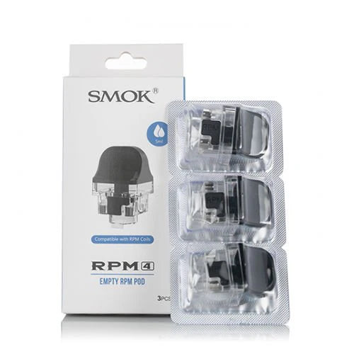 SmokTech RPM 4 Empty RPM Pods 3pk