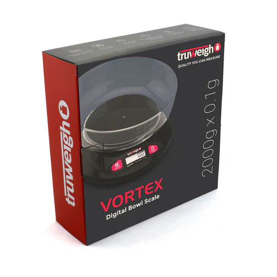 Truweigh VORTEX Digital Bowl Scale 2000g x 0.1g