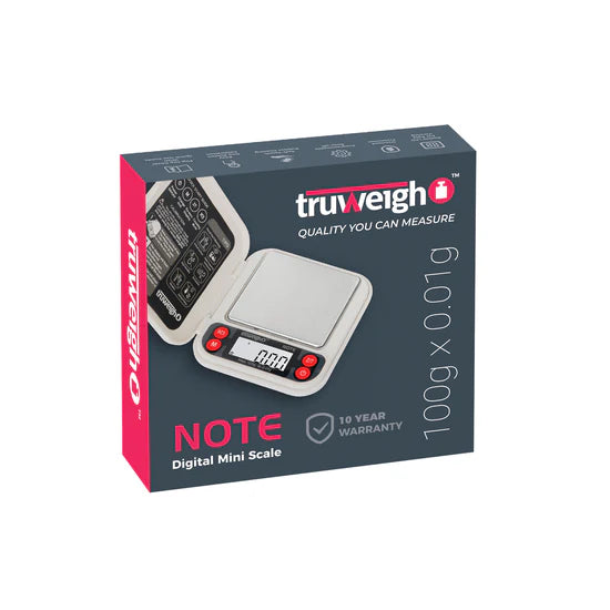 Truweigh NOTE Digital Mini Scale 100g x 0.01g