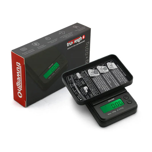 Truweigh Gauge Digital Mini Scale 100g x 0.01g