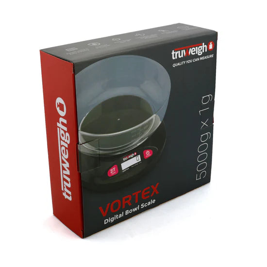Truweigh VORTEX Digital Bowl Scale 5000g x 1g