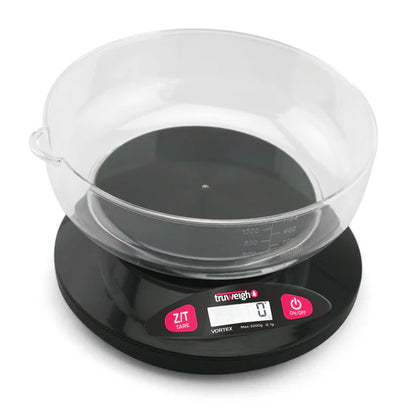 Truweigh VORTEX Digital Bowl Scale 5000g x 1g