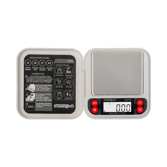 Truweigh NOTE Digital Mini Scale 100g x 0.01g