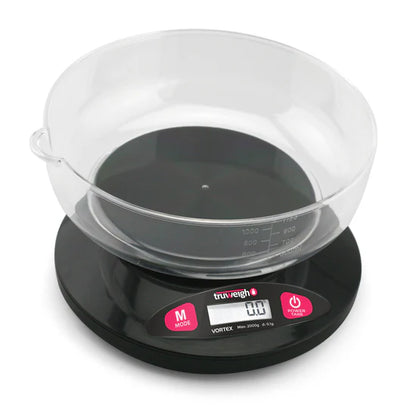 Truweigh VORTEX Digital Bowl Scale 2000g x 0.1g