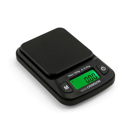 Truweigh MINI CRIMSON Collapsible Bowl Scale 100g x 0.01g