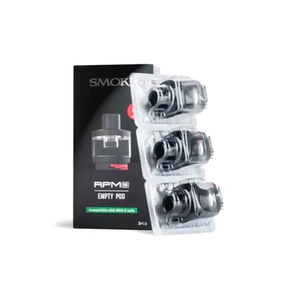 SMOK RPM 5 6.5ML Empty Refillable Replacement Pod - Pack of 3