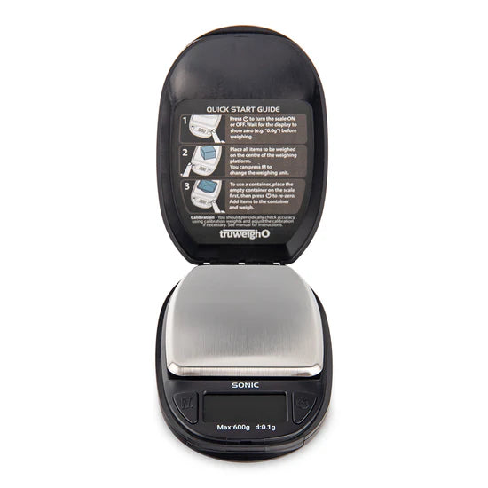 Truweigh Sonic Digital Mini Scale - 600g x 0.1g