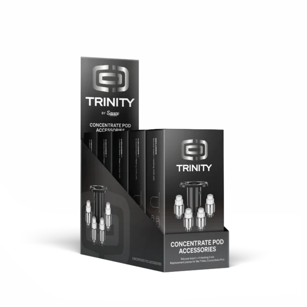Trinity Concentrate Pod Accessories 4pc Coils + Silicone Insert