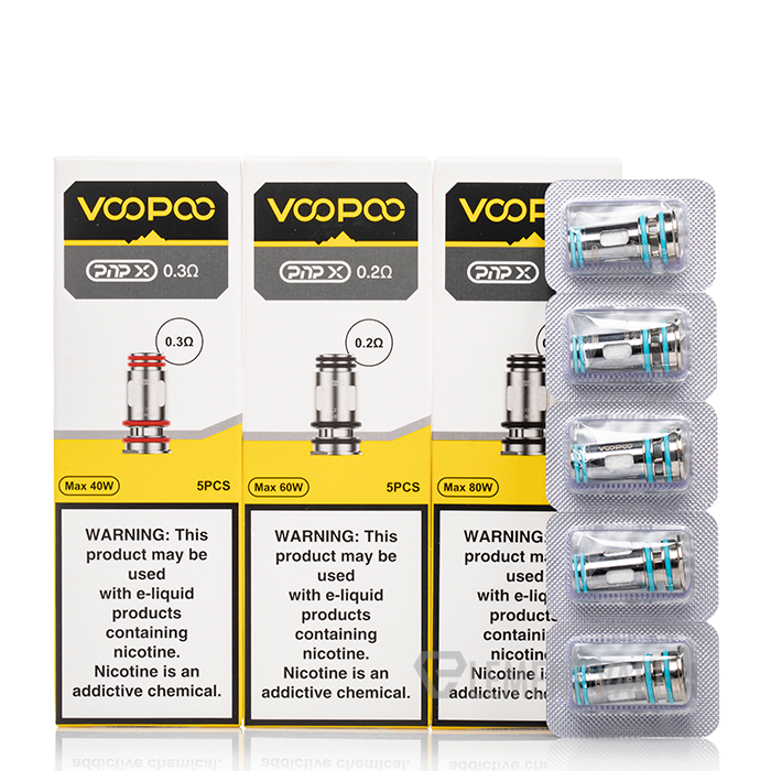 VooPoo PnP X Replacement Coils - Pack of 5