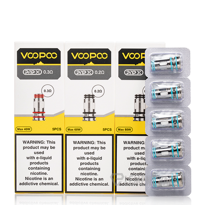 VooPoo PnP X Replacement Coils - Pack of 5