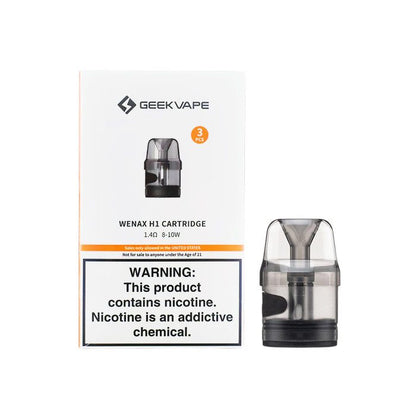 GeekVape Wenax H1 Cartridge 3 Pack