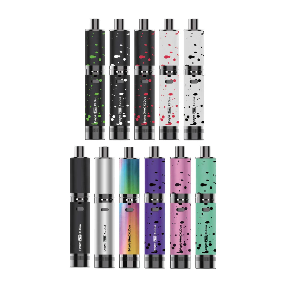 YoCan Evolve Plus XL Duo 2-In-1 1400mAh Vaporizer Kit Powered By Wulf