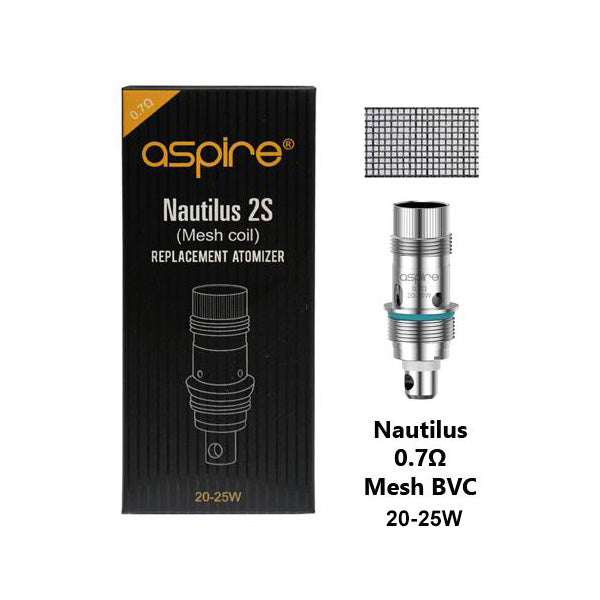 Aspire Nautilus Coils 5 pack