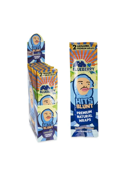 Hits Blunt Organic Premium Rolling Paper Wraps - Pack of 2
