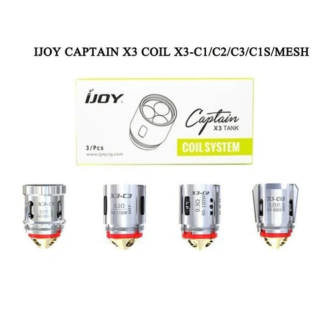 iJoy X3 coils 3 Pack