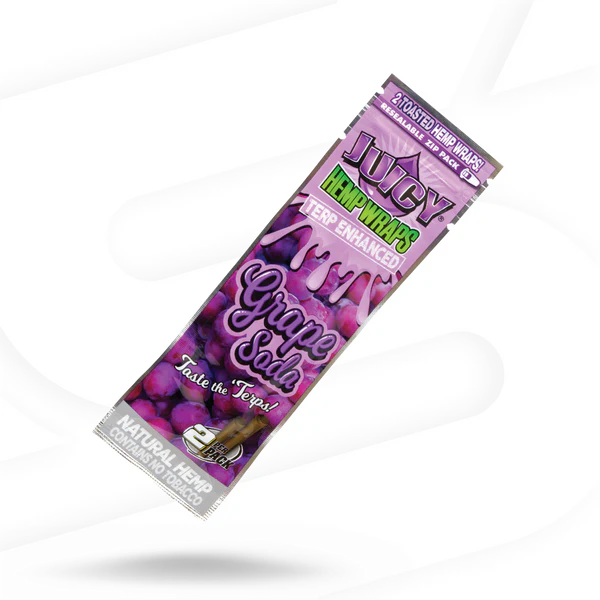 Juicy Jay's Terp Enhanced Hemp Wraps - Pack of 2