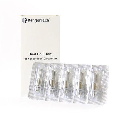 Kangertech Upgraded Dual coils 5 Pack
