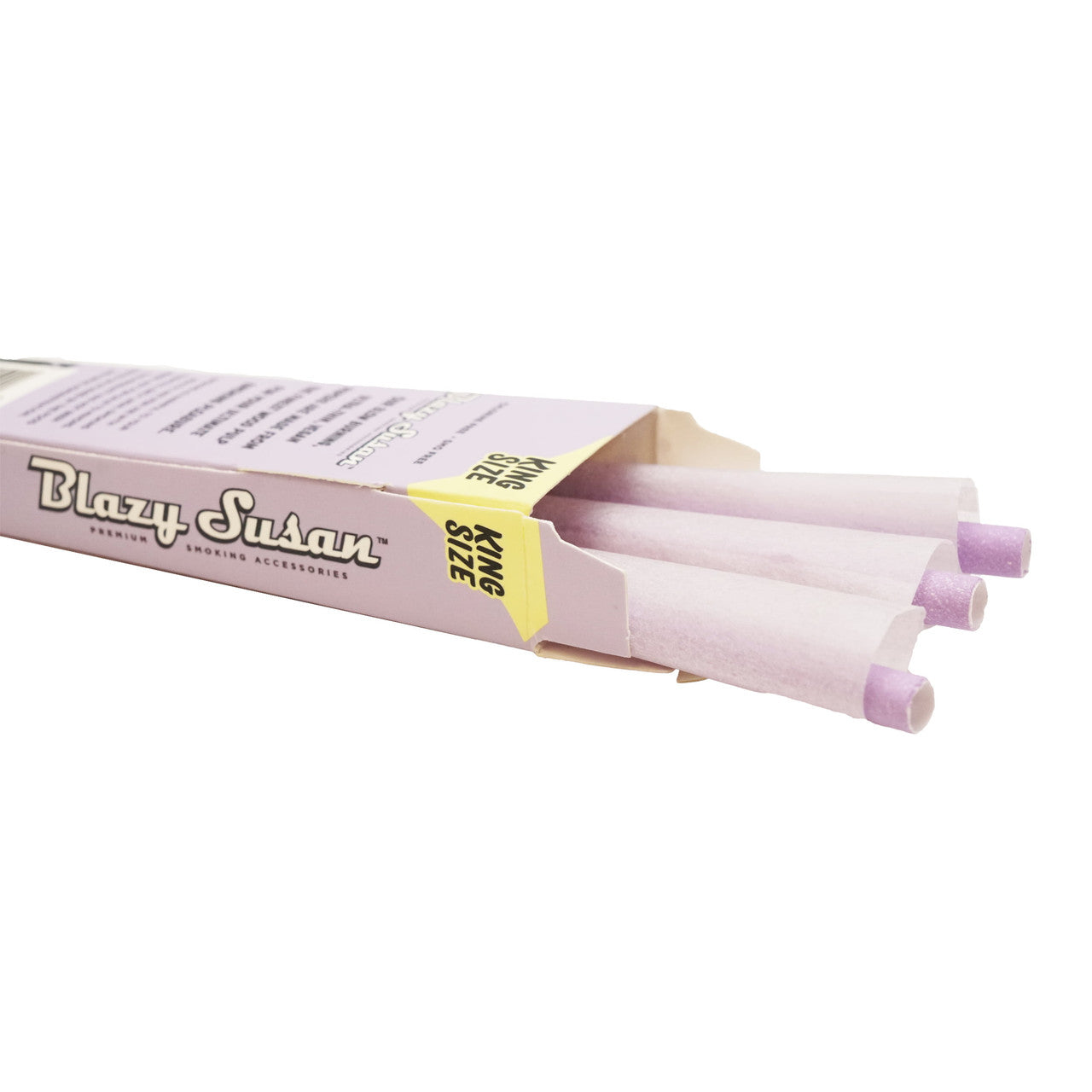 Blazy Susan King Size Purple Pre-Rolled Cones - Pack of 3
