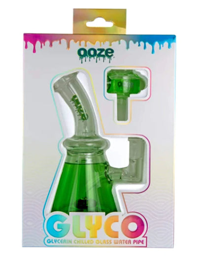 Ooze Glyco Glycerin Chilled Glass Water Pipe - 6.5 Inches
