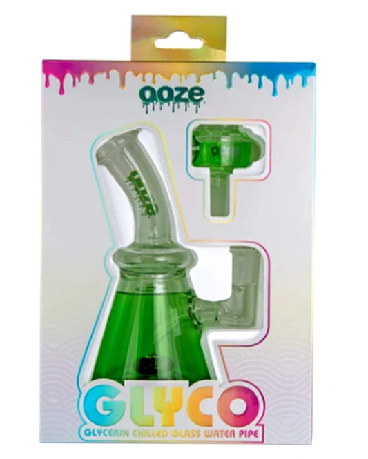 Ooze Glyco Glycerin Chilled Glass Water Pipe - 6.5 Inches