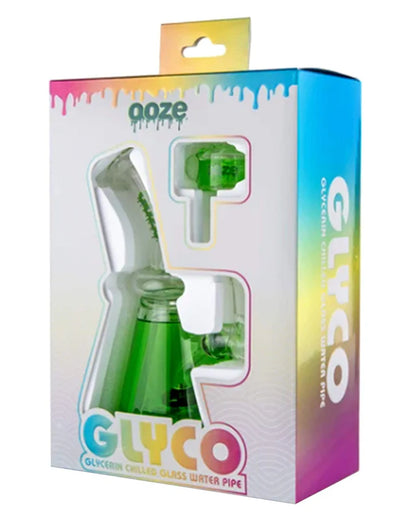 Ooze Glyco Glycerin Chilled Glass Water Pipe - 6.5 Inches