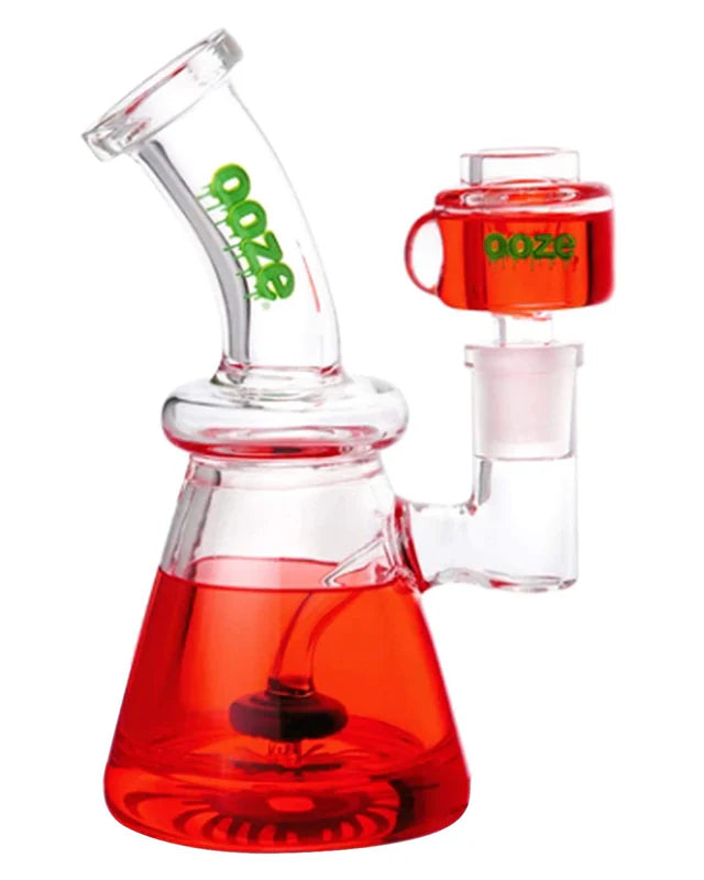 Ooze Glyco Glycerin Chilled Glass Water Pipe - 6.5 Inches
