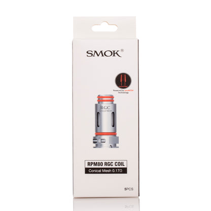 SMOK RPM80 RGC Replacement Coils - 0.17ohm RGC Conical Mesh 5 Pack