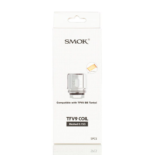 Smoktech - TFV9 Coil - 5pk - Meshed 0.15 Ohm