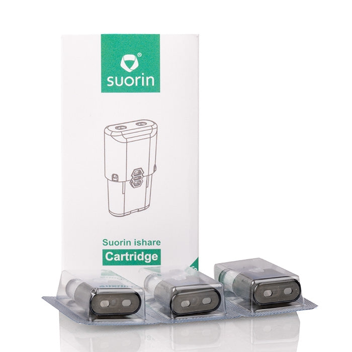 Suorin iShare 0.9ML Refillable Replacement Pods - Pack of 3