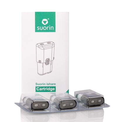 Suorin iShare 0.9ML Refillable Replacement Pods - Pack of 3