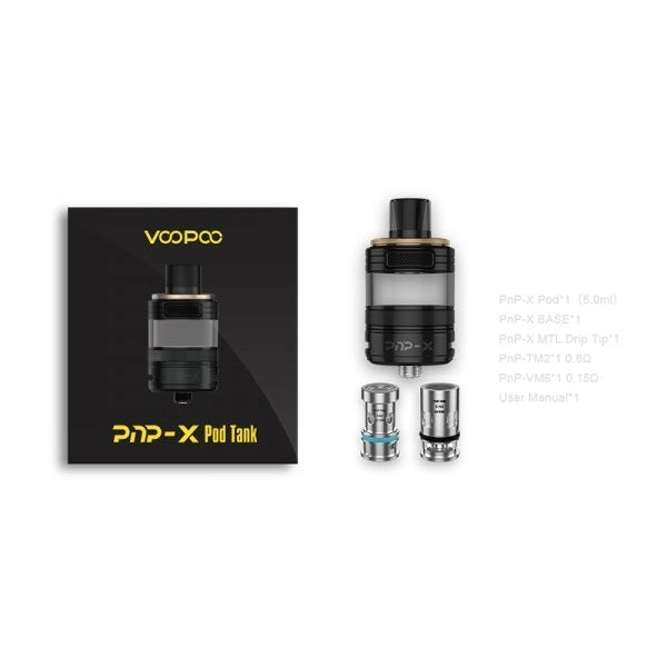 VooPoo PnP-X 5ML Refillable Replacement Pod Tank Kit